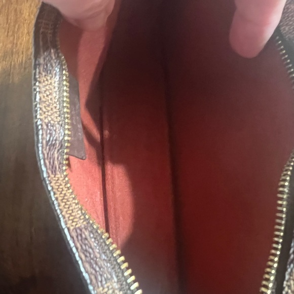 Louis Vuitton Damier Ebene Navona handbag. Very good condition. - Picture 8 of 10